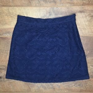 Lace Mini Skirt